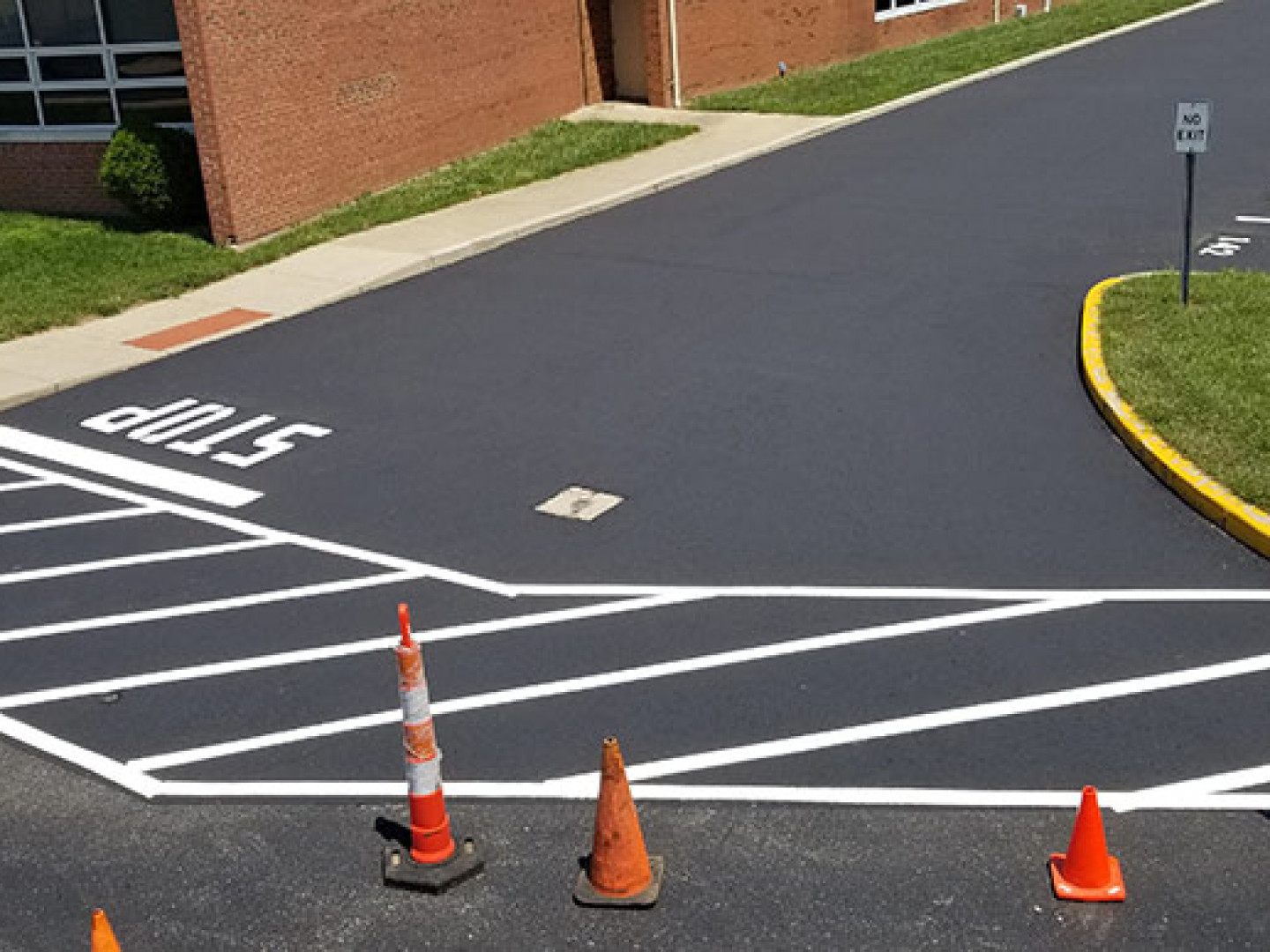 Line Striping & Painting Cincinnati, Fairfield, OH Parking Lot